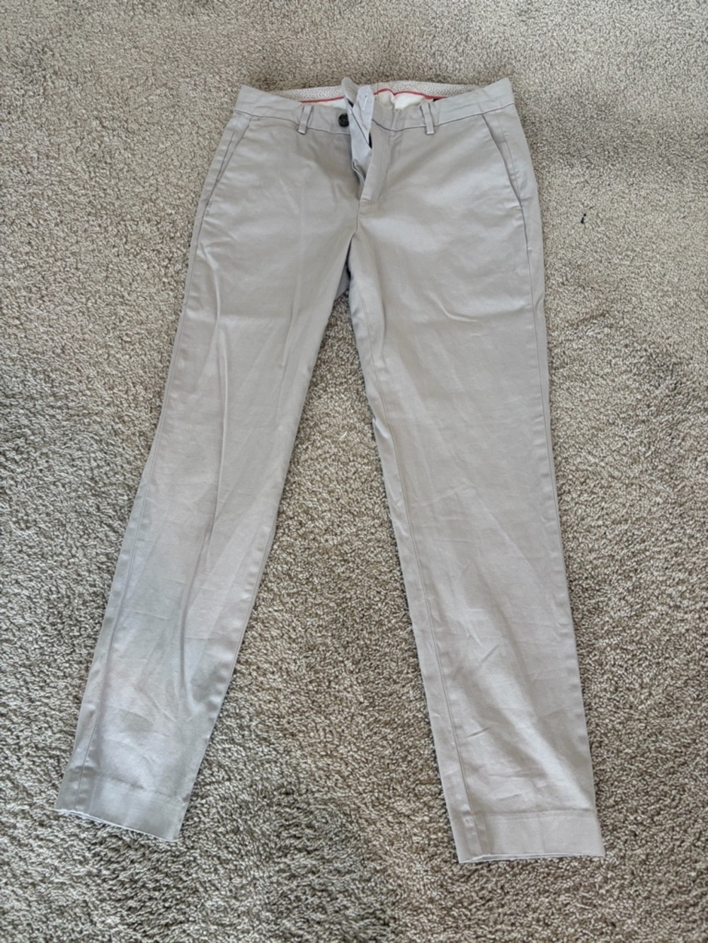 Mens Bonobos Slim Taper Dress Pants 30x30